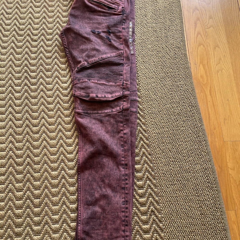 Size 34 Hudson biker jeans